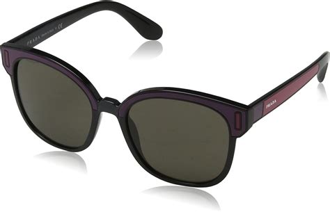 Prada 0PR 05US Black/Bordeaux/Fuchsia/Brown One Size